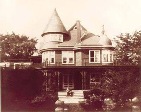 historical image of the house
